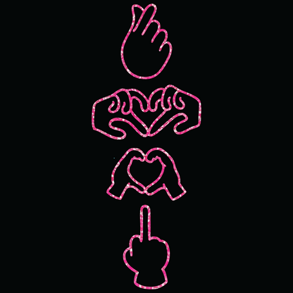 Generational Love Middle Finger T-Shirt