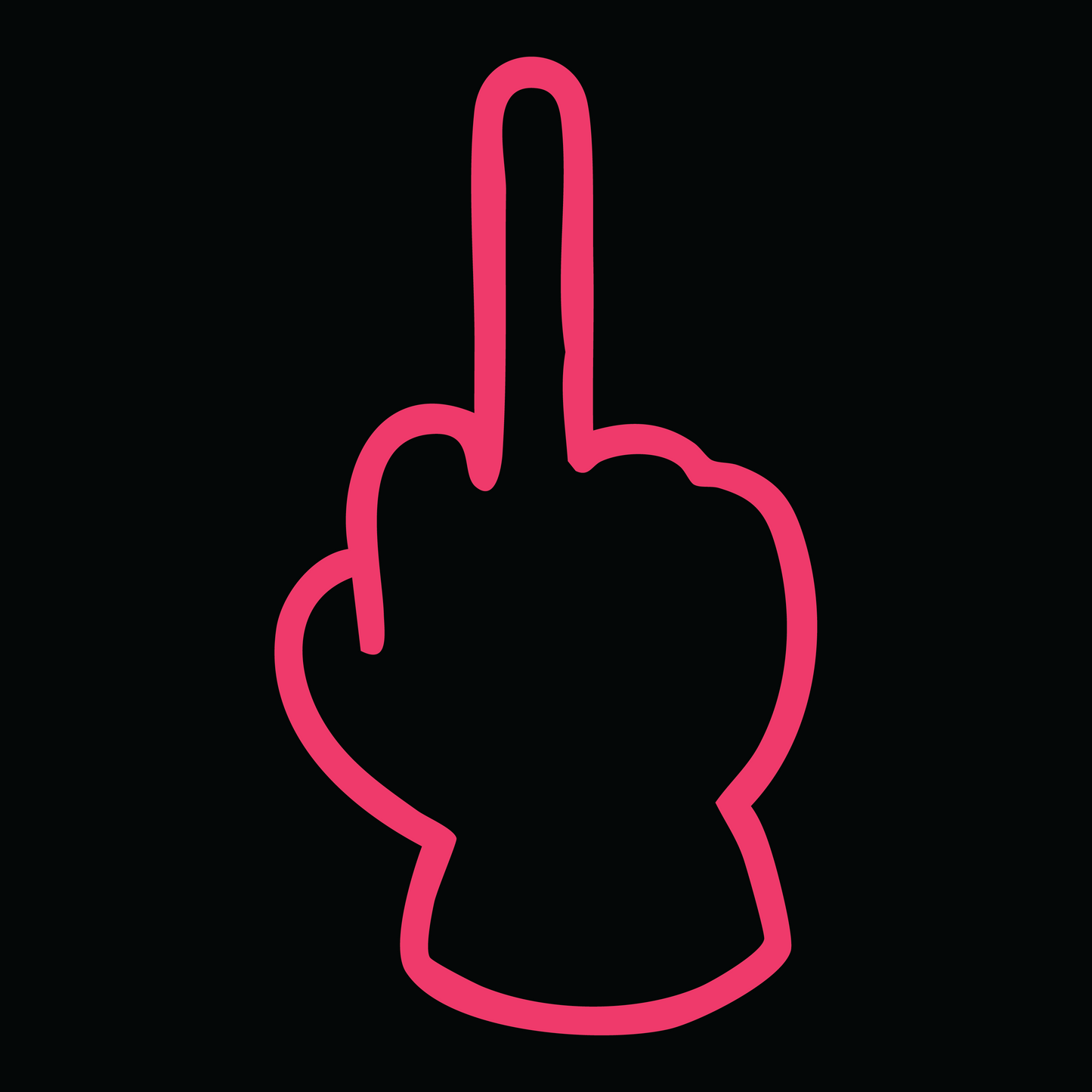 Generational Love Middle Finger T-Shirt